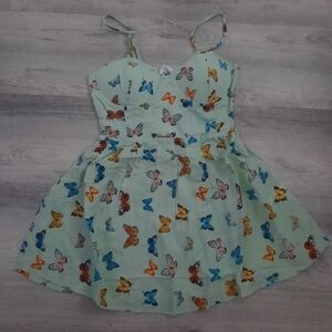 NEW Butterfly Print Dress